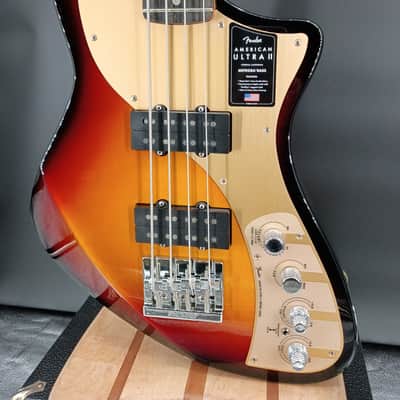 Fender American Ultra II Meteora Bass with Ebony Fretboard 2024 - Present - Ultraburst 8lbs 4oz image 3