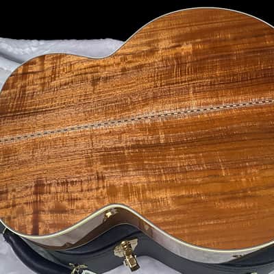 NEW! ! Gibson Custom Acoustic SJ-200 Elegant Koa Acoustic-Electric Guitar - Honey Burst - Authorized Dealer - 5.25 lbs - G07704 image 10