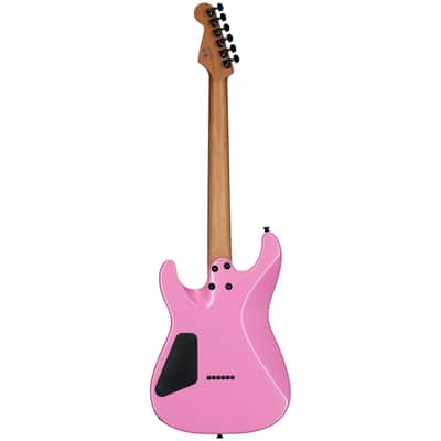 Charvel Pro-Mod Plus SD1 HH HT Electric Guitar, with Ebony Fingerboard, Platinum Pink image 6