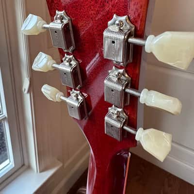 2014 Gibson Custom Shop M2M 1958 Les Paul Standard – Single Pickup, Cherry Burst – Made‑to‑Measure SHOP LES PAUL image 9