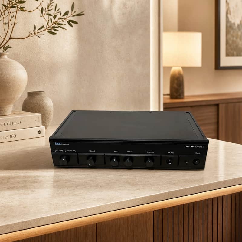 Arcam Alpha Rare Vintage Power Amplifier Tested Hi-Fi Stereo Warranty