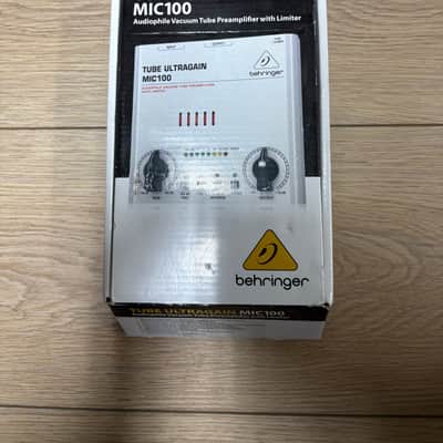 Behringer Tube Ultragain MIC100 Vacuum Tube Preamp with Limiter 2011 - Present - Standard image 4