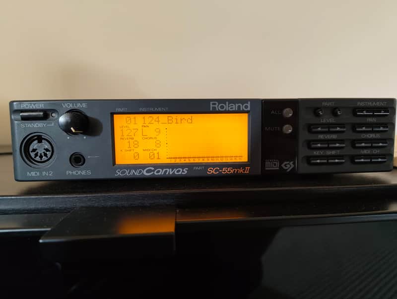 Roland Sound Canvas SC-55mkII MIDI Sound Generator