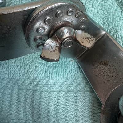 Slingerland Vintage Radio King Rack Tom Drum Arm Mount Part 50s - Chrome image 7