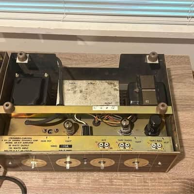 PAIR of Stromberg Carlson AR-419 hi-fi tube power amps stereo amplifiers 6L6 image 7