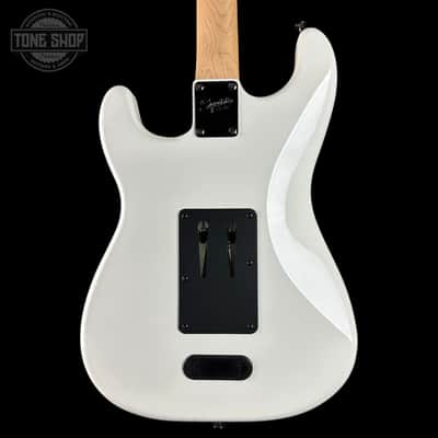 Used Squier Contemporary Strat HH FR White w/bag TSU25014 image 6