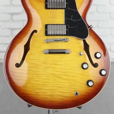 Gibson ES-335 Iced Tea Burst - Figured Iced Tea image 1