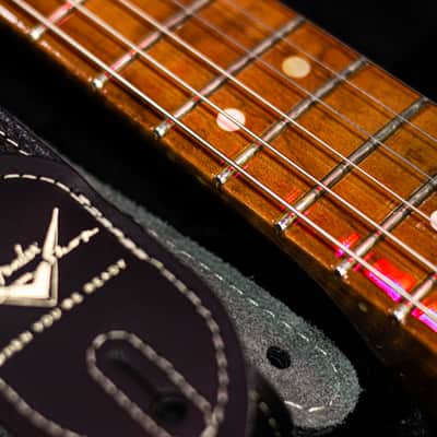 Fender CS American Custom Tele NOS 1-P R3AF MN SBT 2025 - Sapphire Blue Transparent image 10