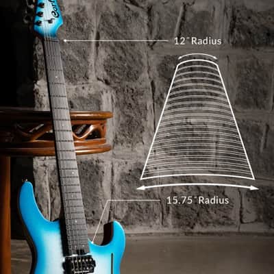 Cort G300 Glam PIB | Electric Guitar, Polar Ice Metallic Burst. New with Full Warranty! image 9