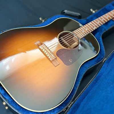 Immagine 2010 Gibson J-45 Standard Vintage Sunburst with LR Baggs pickup system - 11