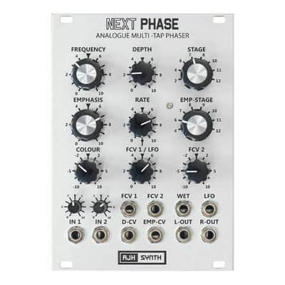 AJH Synth Next Phase Eurorack Phaser Module (Silver) image 1
