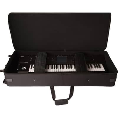 Gator Rigid EPS Foam Lightweight Case w/ Wheels for Slim 76-Note Keyboards GK-76-SLIM image 3