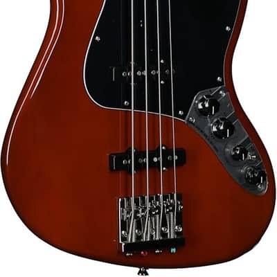 Squier Classic Vibe Active '70s Jazz Electric Bass, Maple Fingerboard, Black Pickguard, Mocha image 2