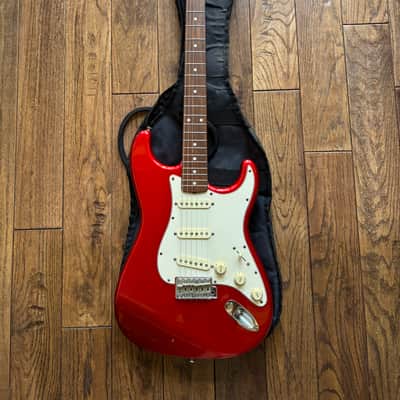 1994 Fender ST-57 Stratocaster ‘57 Reissue K-644 Electric Guitar Candy Apple Red MIJ Japan image 20