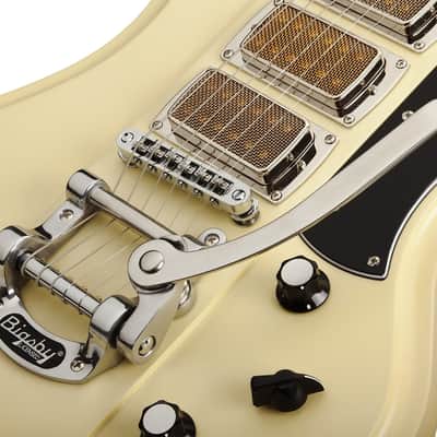 Schecter Ultra-III Ivory Pearl image 8
