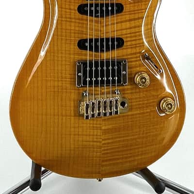 1995 Patrick Eggle Berlin Pro Elite V HSS – Vintage - Gold Burst image 12