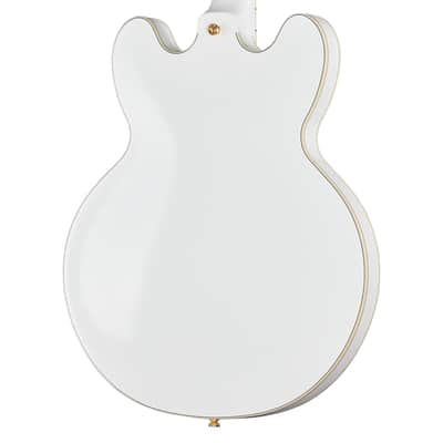 Epiphone Inspired by Gibson Custom Alex Lifeson 1976 ES-355 Reissue - Alpine White image 3