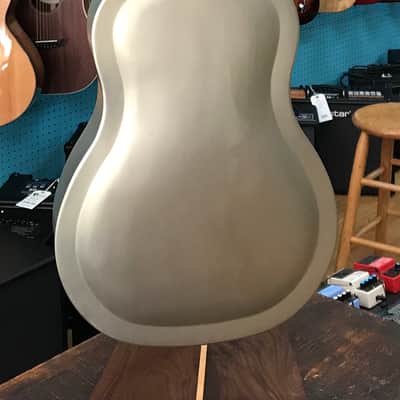 Republic Guitars Delta Rocket Resonator Guitar Style 88 - Brushed Steel image 16