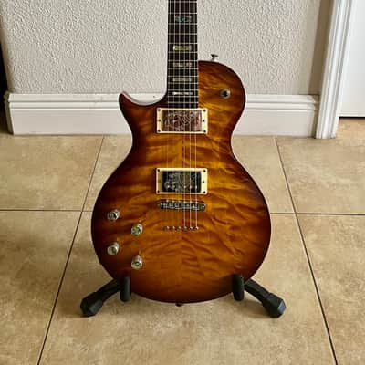 Left Handed Carvin CS6 California Single Cut Carved Top - Quilted Honey Burst Finish image 9
