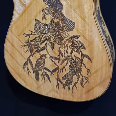 Blueberry NEW IN STOCK Handmade Acoustic Guitar Dreadnought image 6