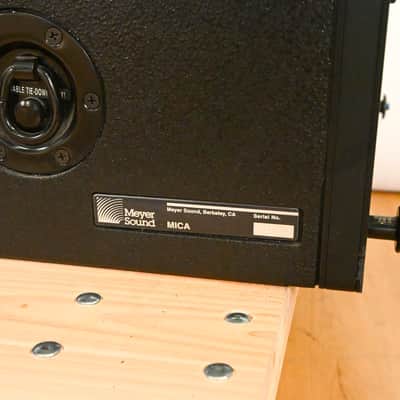 Meyer Sound MICA Active Line Array Loudspeaker Pack of 4 CG010SW *ASK FOR SHIPPING* image 20