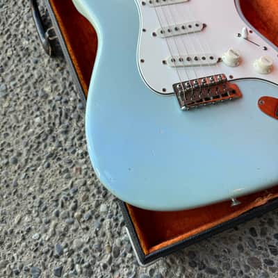 1966 Fender Stratocaster - Sonic Blue image 8