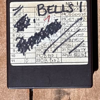 Yamaha DX7 Data RAM Cartridge image 3