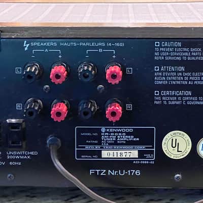 Kenwood Stereo Analog Receiver (KR-6050) 60WPC Serviced - Sweet image 15