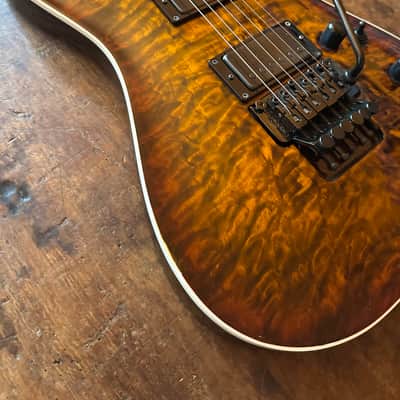 ESP E-II Horizon FR-II 2021 - Present - Tiger Eye Sunburst image 2