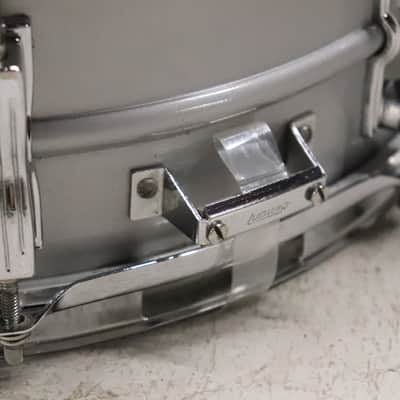 Ludwig No. 404 Acrolite 5x14" 8-Lug Aluminum Snare Drum Vintage 1980's image 7