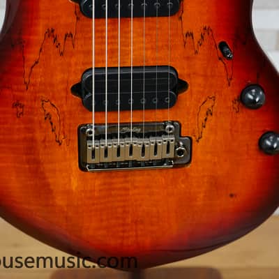 Sterling MAJ270X SM John Petrucci Signature - Blood Orange Burst image 6