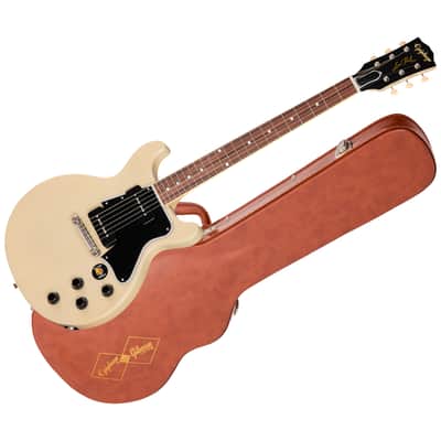 1960 Les Paul Special Double Cut Reissue TV White + Étui Epiphone image 1
