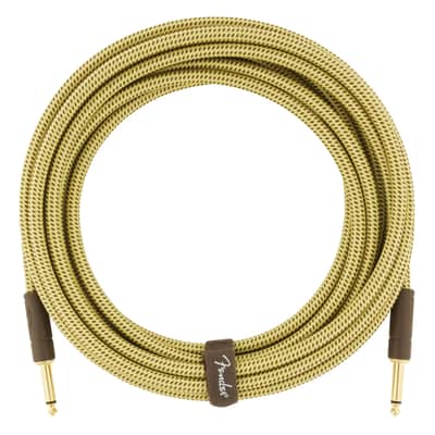 Fender Deluxe Series Instrument Cable 5.5m (Tweed) - Instrument Cable image 2