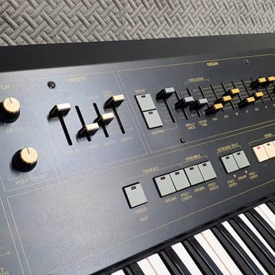 Yamaha SK-20 Symphonic Ensemble Synthesizer 1979 - 1980 - Black image 18