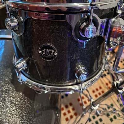 DW Performance Series 4pc Shell Pack 10/12/16/22 - 2025 - Pewter Sparkle image 3