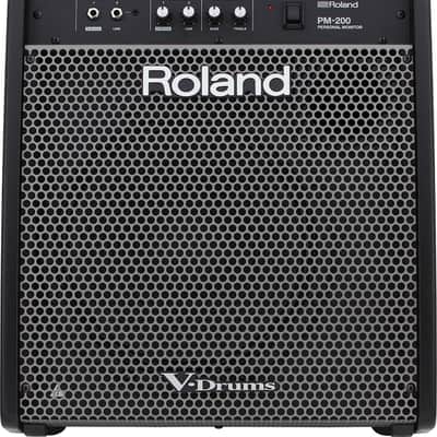 Roland PM-200 180-Watts 1x12" Personal Drum Amplifier for V-Drums 2016 - Present - Black image 2