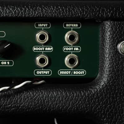 Bogner Shiva EL34 2-Channel 80-Watt 1x12" Guitar Combo with Reverb 2005 - Black with Green Back Panel image 13