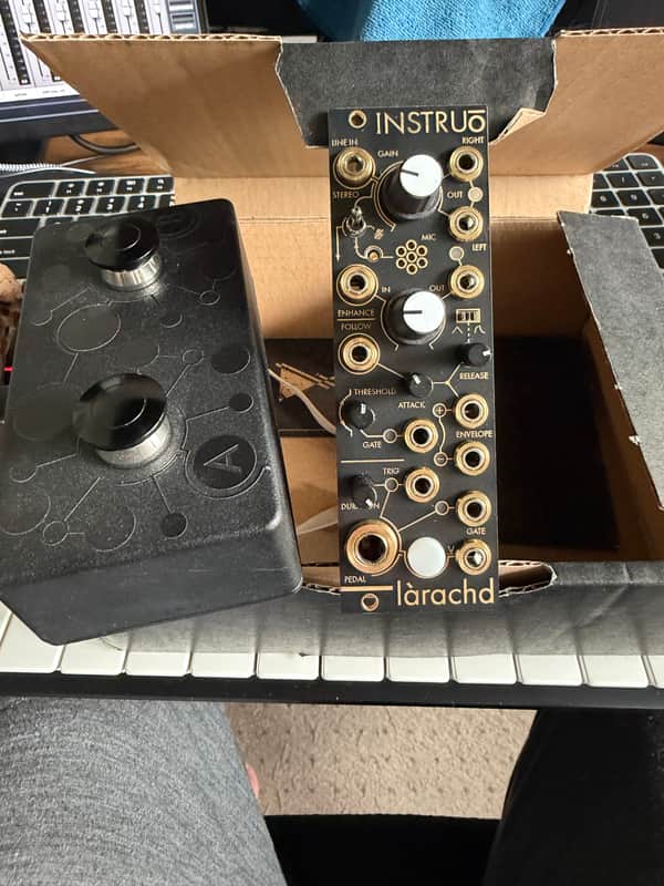 Instruo larachd Eurorack external input + envelope follower | Reverb
