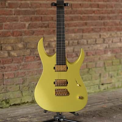 Mayones Duvell Elite 6, V24 - Custom Gloss Gold Metallic image 16