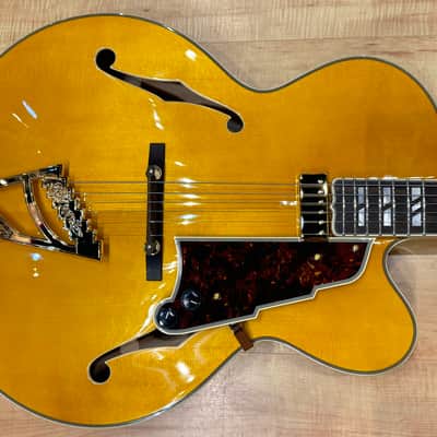 D’Angelico Excel Series EXL-1 Archtop Electric Hollow-Body Jazz Guitar 2024 - Amber image 4