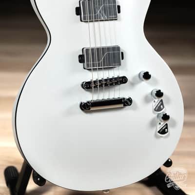 ESP LTD EC-1000 Fishman Fluence Guitar – Pearl White image 3