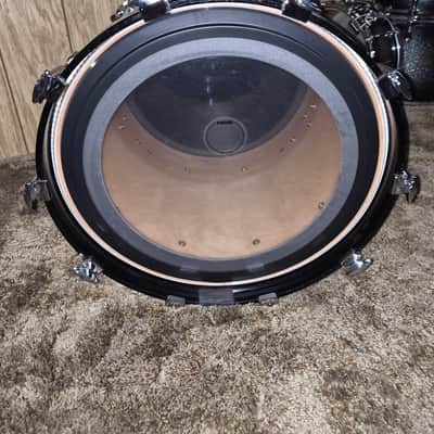 Yamaha Absolute birch noveau 2004 - black sparkle sunburst laquer image 2