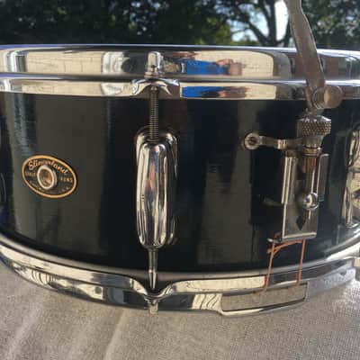 Slingerland 50s Radio King 5.5”x14” Rare Solid Blue Duco Lacquer Snare image 2