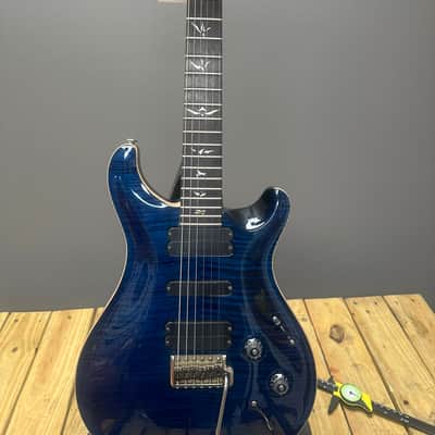 2005 PRS 513 Whale Blue Brazilian RW Neck And Fingerboard 10 Top w/OHSC image 5