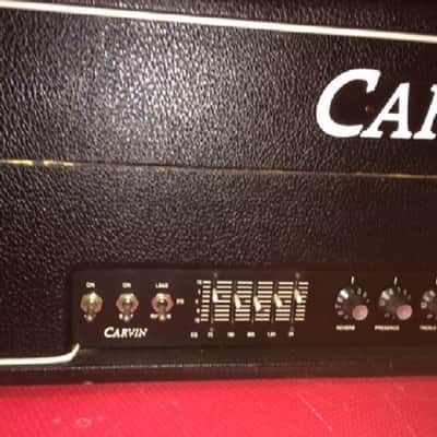 Carvin X100B Guitar Amplifier Head USED 1980's Black image 2