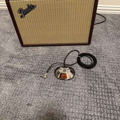 Fender '65 Princeton Reverb Reissue "Bordeaux Reserve" FSR Limited Edition 12-Watt 1x12" Guitar Combo 2010s - Wine Red / Wheat image 2