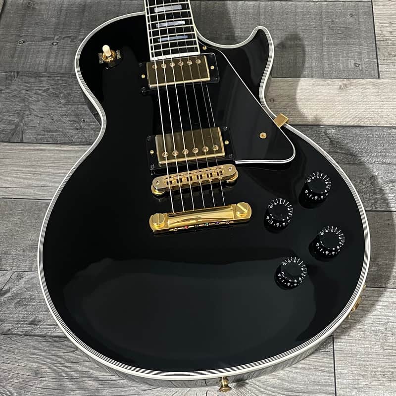 2015 Gibson Les Paul Custom - Ebony image 1