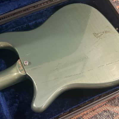 Vintage Epiphone Crestwood Custom 1964 Custom Color Pelham Blue Pacific Blue OHSC image 7