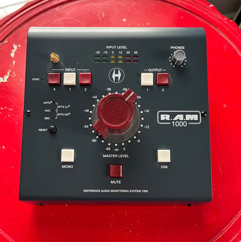 Heritage Audio RAM System 1000 Monitor Controller 2024 - Present - Blue image 1