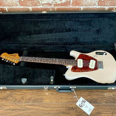 Swope GTO New/2020, White Blonde/Tort, "Knock Around Relic" Heavily figured Birdseye Maple (Authoriz image 15